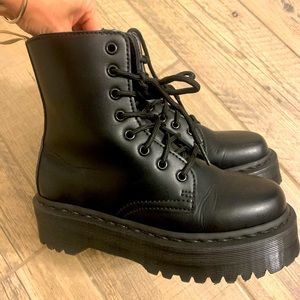 Dr Marten Vegan Jadon Mono boots size 6US